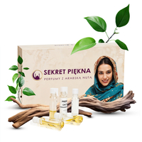 Zestaw 5 próbek perfum o zapachu drzewnym