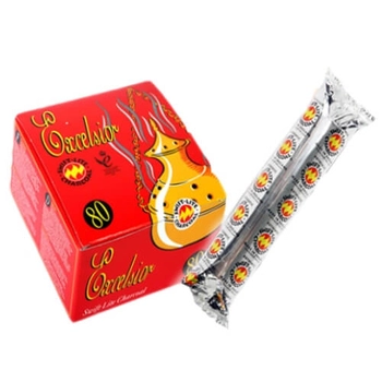 Węgielki samorozpalające  do bakhour 80 szt.